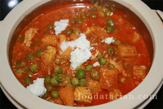 Masala Peas